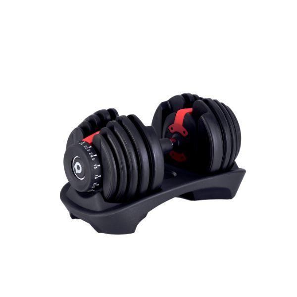 24kg Adjustable Dumbbell single 600px