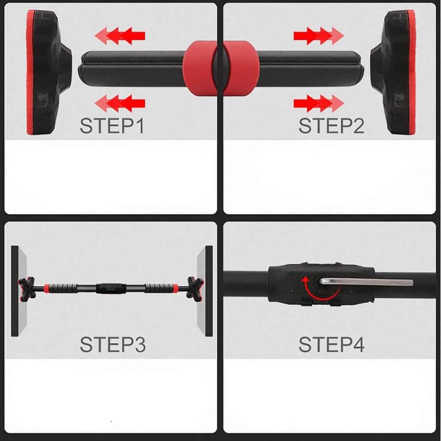 RPM Power Adjustable Pullup Bar 65-90, Irish Company, Adjustment Levels