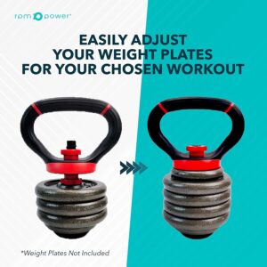 Adjustable Kettlebell Product Features and text