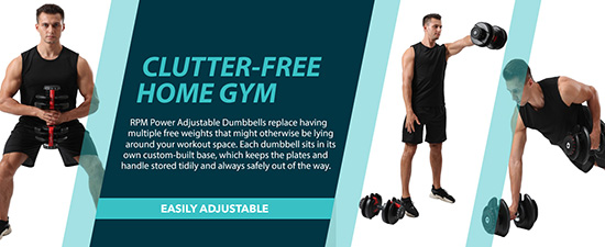 24kg Adjustable Dumbbells Product Features