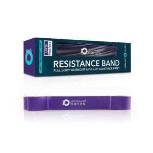 Pull-Up Assist Resistance Bands (Single) - Strong (Purple) | 32mm / 35 – 85lbs