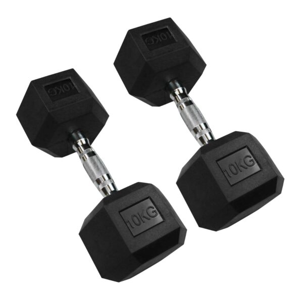 hex dumbbell 10kg pair ireland