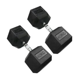 hex dumbbell 40kg pair ireland