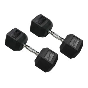 hex dumbbell 20kg pair ireland