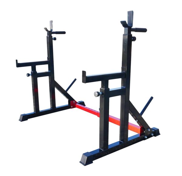 Adjustable Squat Stand Pro & dip bar