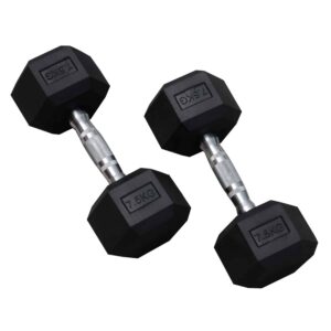 Hex Dumbbells Pair (2.5kg - 50kg) - 7.5kg