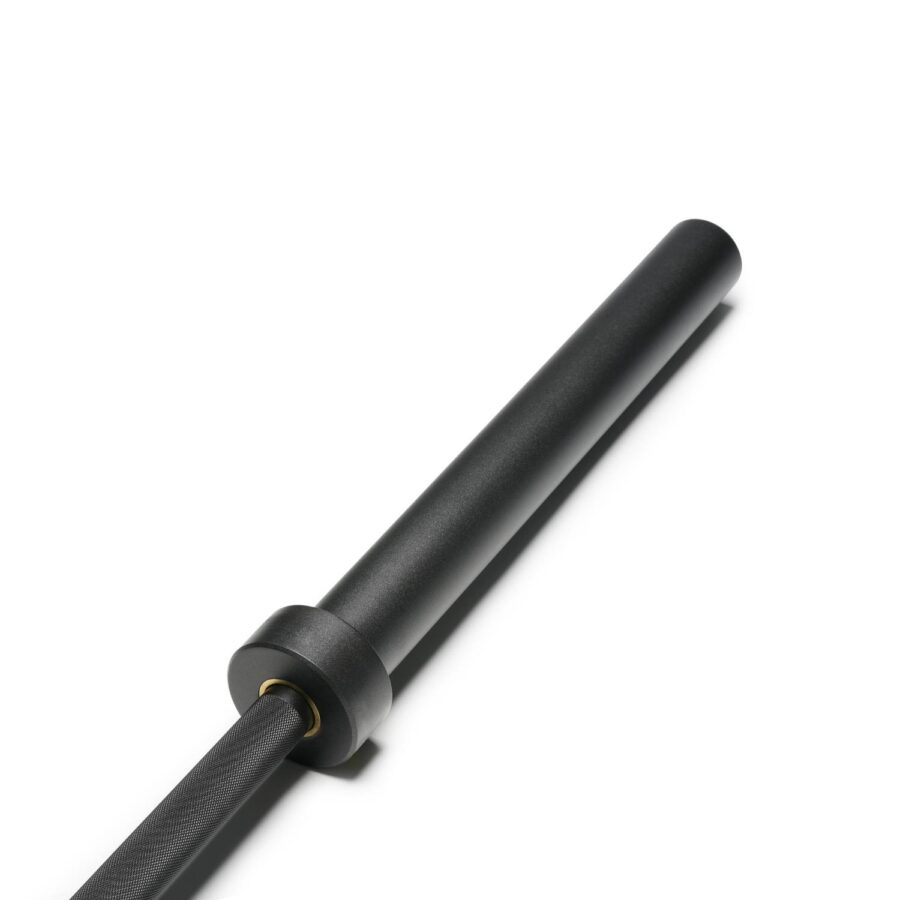 Olympic Barbell Elite 6.5ft 15kg (Black) - Image 4