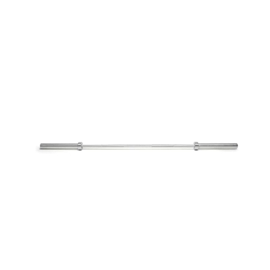 Olympic Barbell Elite 6ft 15kg (Silver) - Image 4
