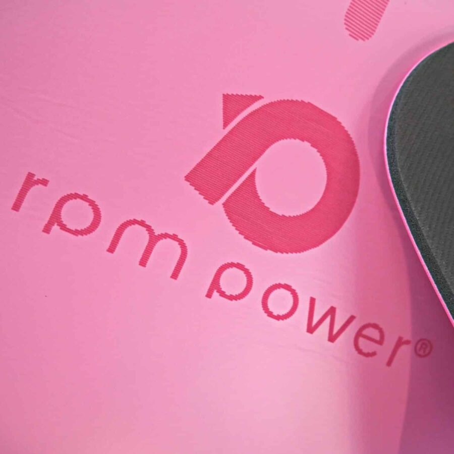 Yoga Mat PU Padmasana (Pink) - Image 8