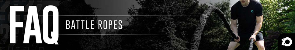 Frequently asked questions banner mobile version for Battle Ropes