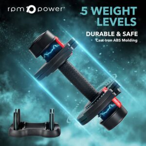 Weight Levels in one Adjustable Dumbbell