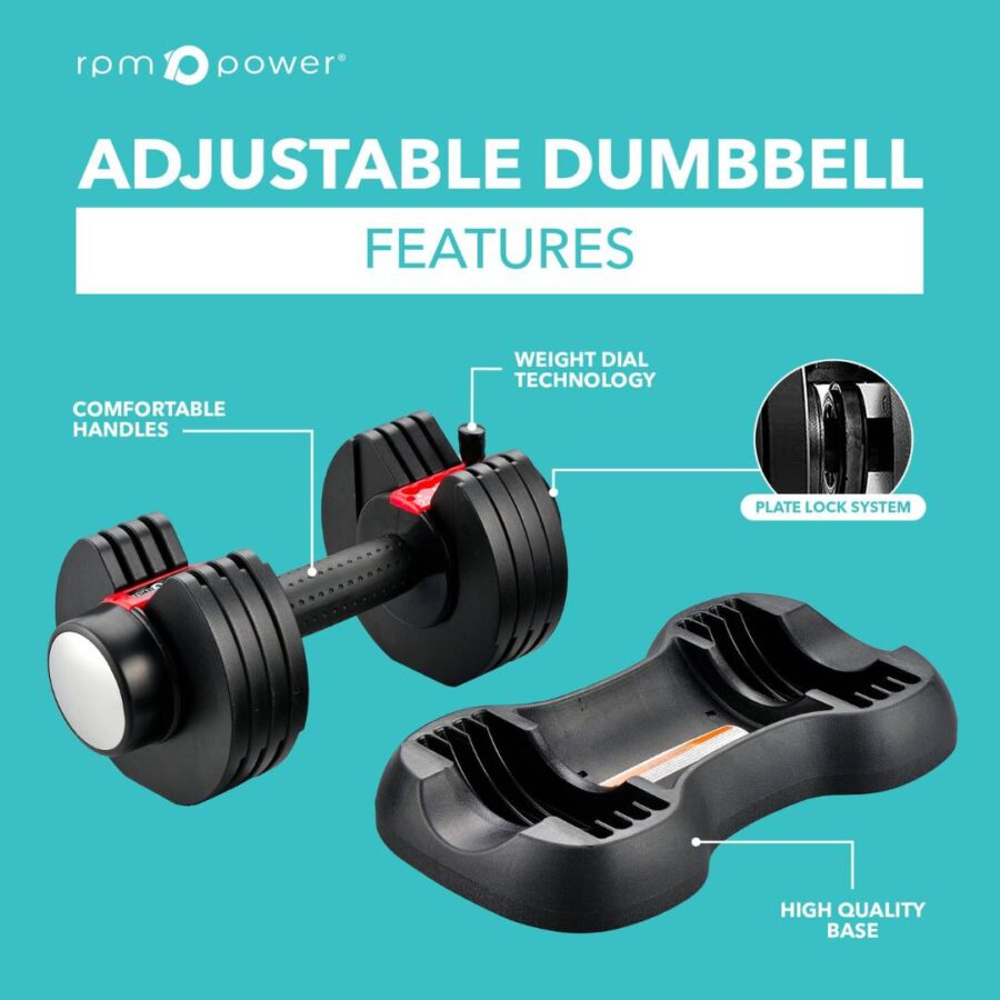 Adjustable Dumbbell Features