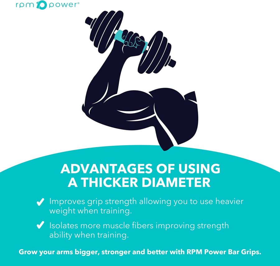Barbell Grips (Pair) - Image 7