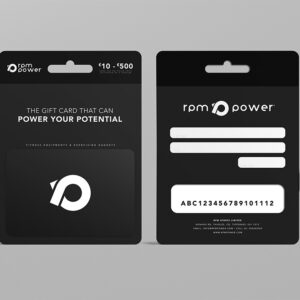 RPM Power Gift Voucher for Fitness Equipment