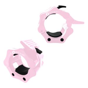 Essential Barbell Snap Collars (Pair) - Light Pink Collar Clamp
