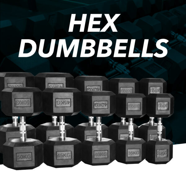 hex dumbbell set