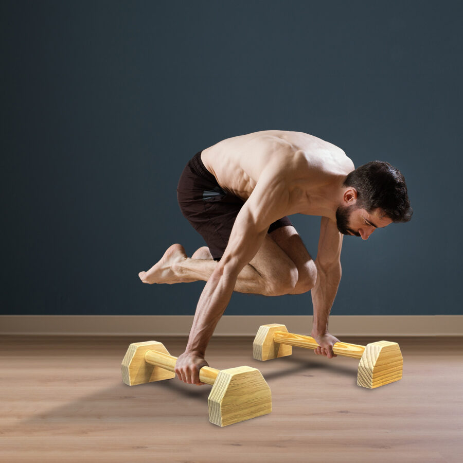 Wooden Parallettes | Calisthenics Bars (Pair) - Image 4