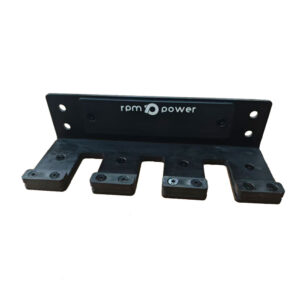 Wall-Mounted Barbell Holders - Triple Barbell Holder