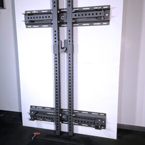 mounted wall rack folded