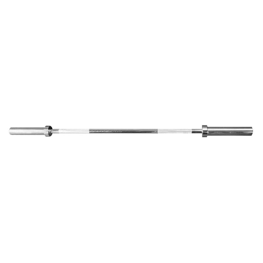 Olympic Barbell Essential 5ft 9kg (Silver) - Image 4