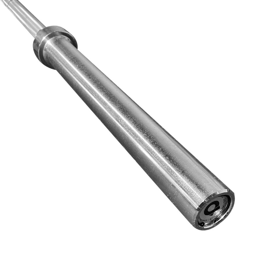 7ft 20kg Silver barbell - Olympic bar - weightlifting barbell - barbell -gym bar - 7ft bar - 2200mm barbell - 20kg bar - 20kg barbell