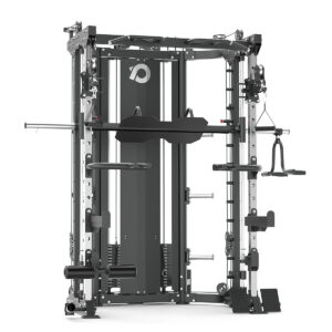 Kratos Multi-Gym with Smith Rail, Cable Machine, Pull-Up bar, Leg Press and More