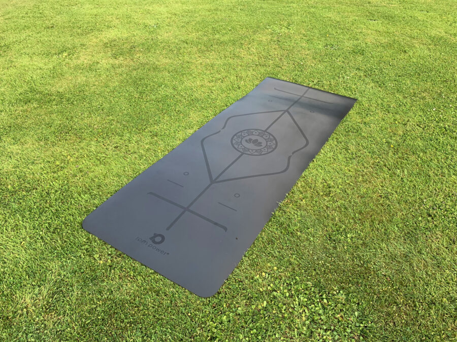 Yoga Mat PU Padmasana (Dark Olive) - Image 7