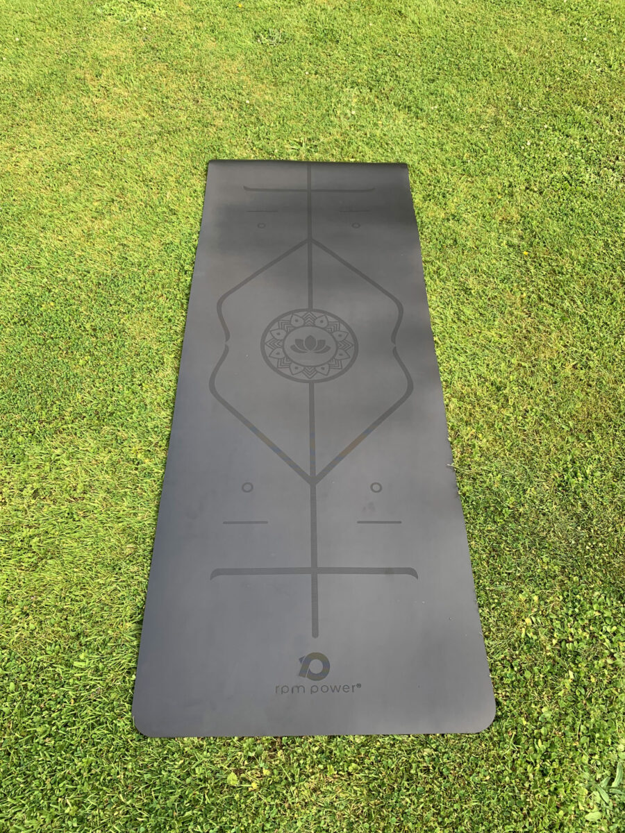 Yoga Mat PU Padmasana (Dark Olive) - Image 6