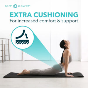 Yoga Mat with Alignment Lines