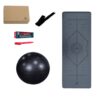 'Padmasana' Yoga Mat - Dark Olive