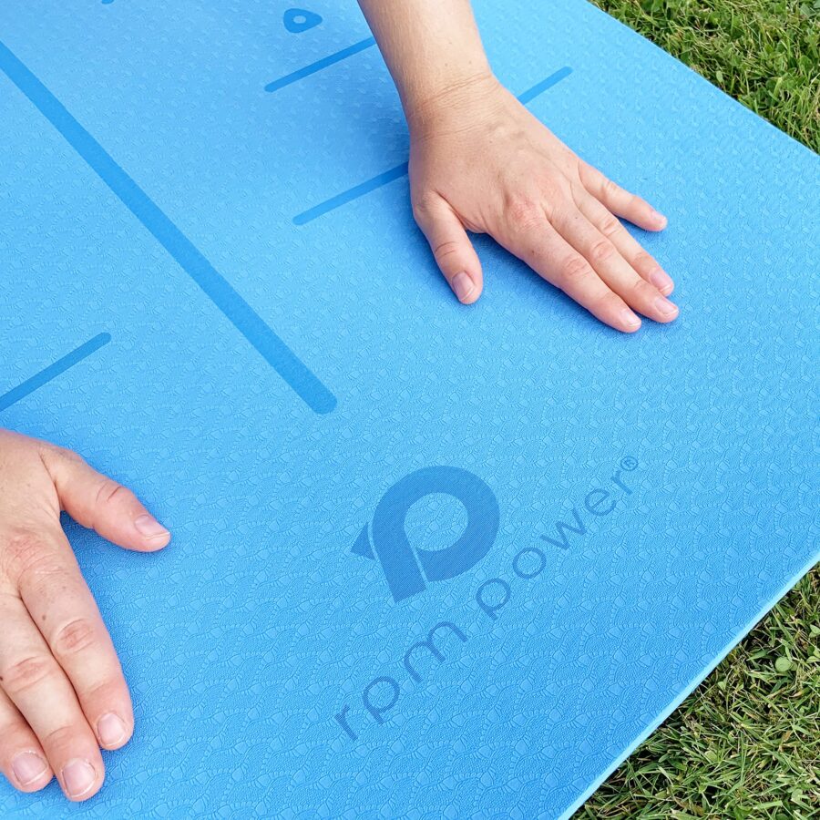 Alignment Line Yoga Mat