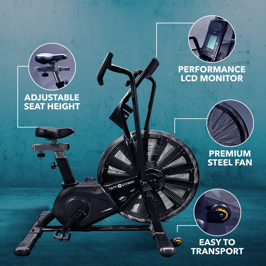 Air Bike Feature Image with Text