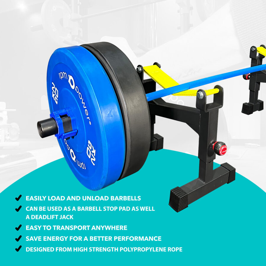 Adjustable Deadlift Jack Stands (Pair) - Image 4