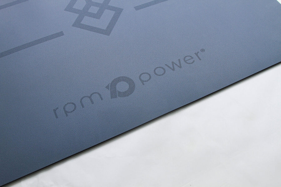 PU Yoga Mat with Alignment Lines