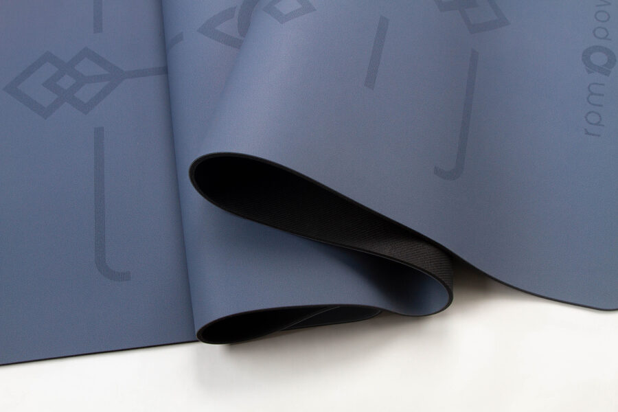 PU Yoga Mat with Alignment Lines