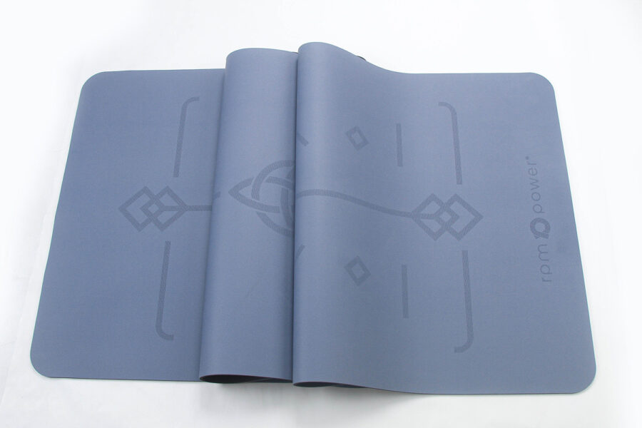PU Yoga Mat with Alignment Lines