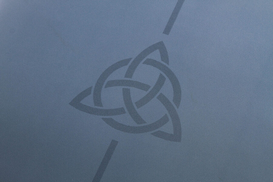 PU Yoga Mat with Alignment Lines