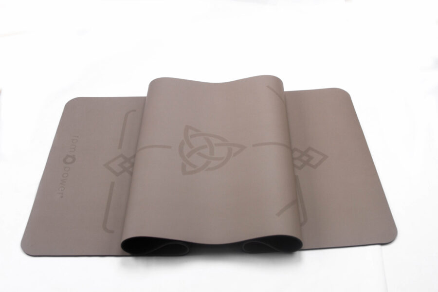 PU Yoga Mat with Alignment Lines