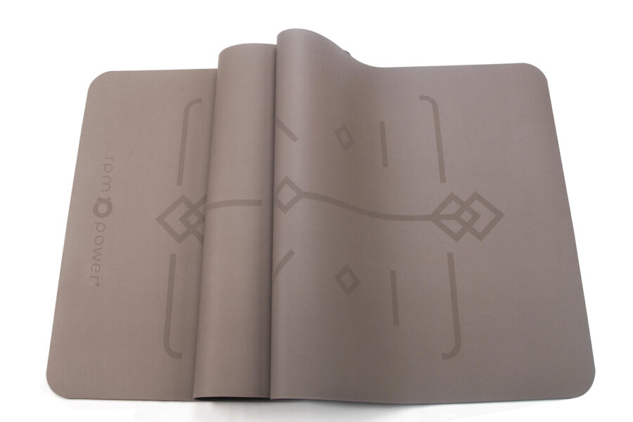 PU Yoga Mat with Alignment Lines