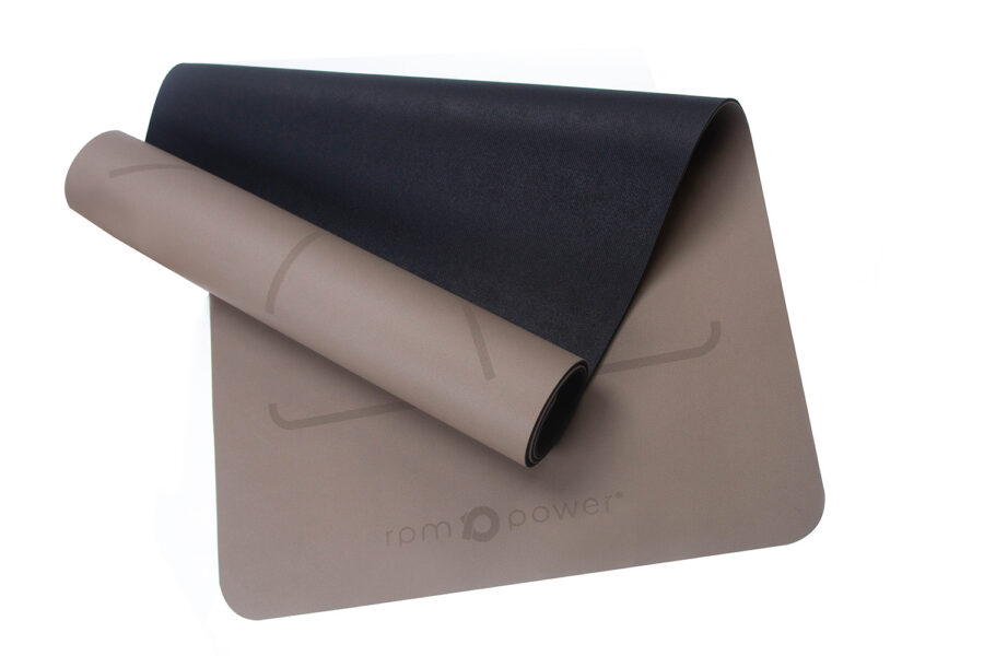 PU Yoga Mat with Alignment Lines