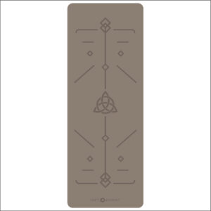 PU Yoga Mat with Alignment Lines