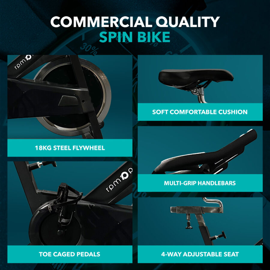 Commercial Spin Bike Product FEATURES