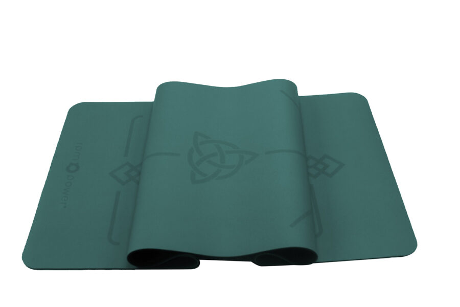PU Yoga Mat with Alignment Lines