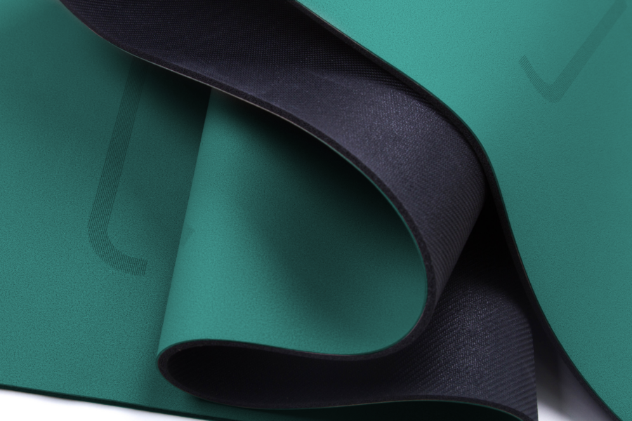 PU Yoga Mat with Alignment Lines