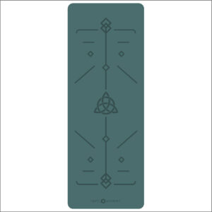 PU Yoga Mat with Alignment Lines