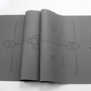 PU Yoga Mat with Alignment Lines