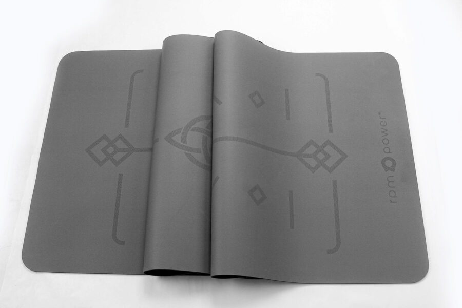 PU Yoga Mat with Alignment Lines