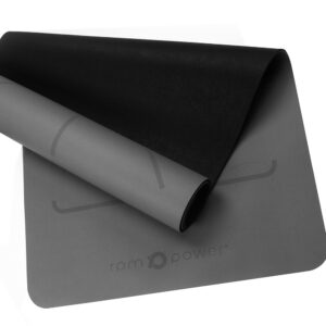 PU Yoga Mat with Alignment Lines