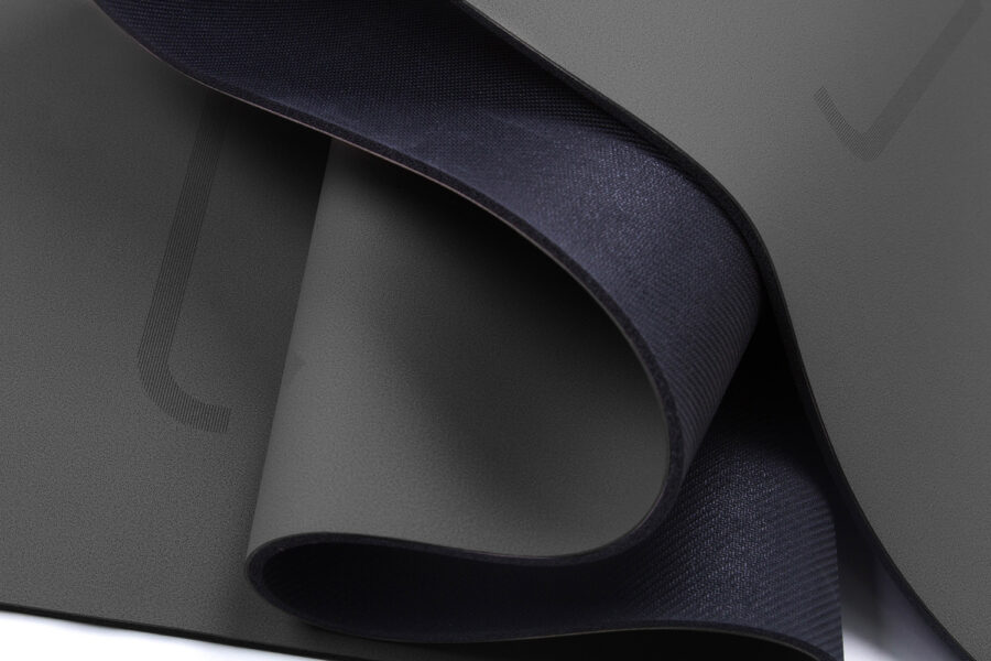 PU Yoga Mat with Alignment Lines