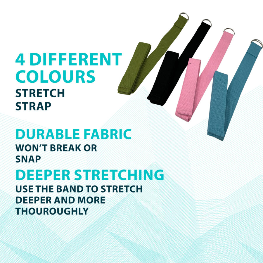 Yoga Belt Feature Text